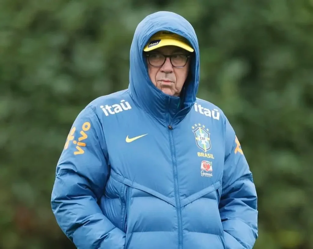 Carlo Ancelotti, técnico do Brasil (Foto: Rafael Ribeiro | CBF)