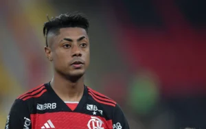 Bruno Henrique, atacante do Flamengo (Foto: Thiago Ribeiro | AGIF)
