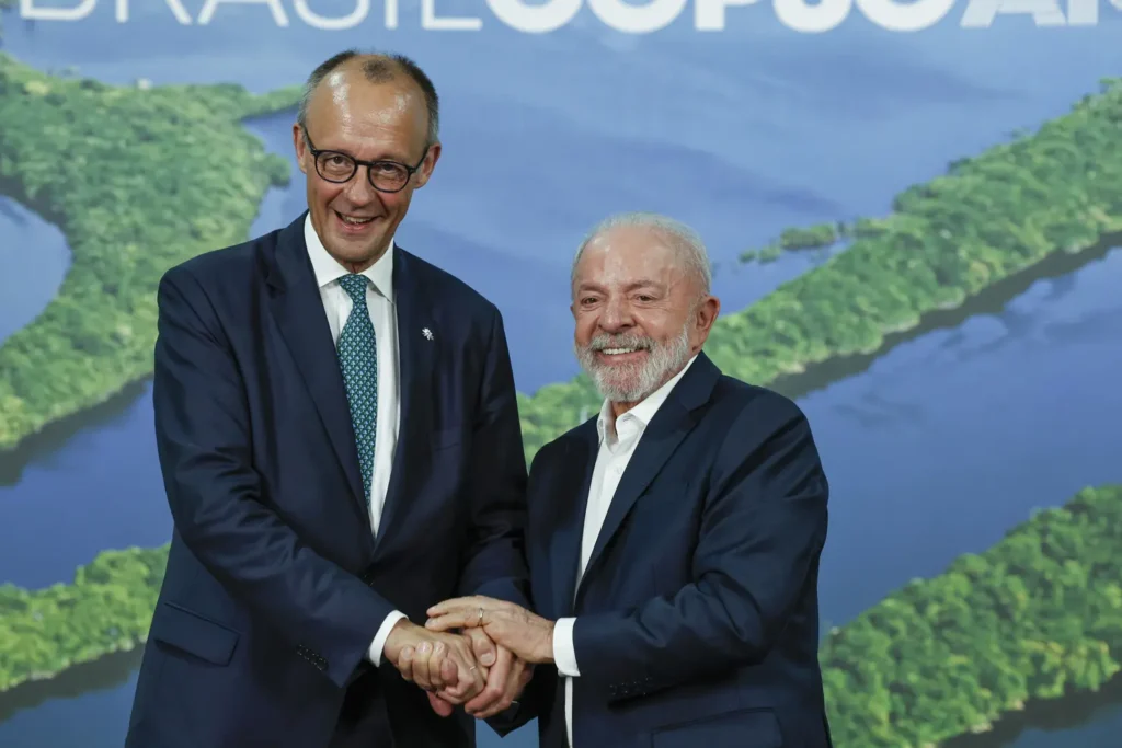 Merz quer ter uma “boa conversa” com Lula mas não vai se desculpar 2 merz