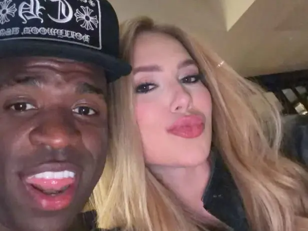 Apos vitoria do Brasil sobre Senegal Vini Jr. comemora ao lado de Virginia Fonseca portal LeoDias 615x461 1