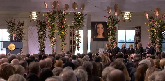 María Corina não participa de cerimônia da entrega do Nobel 2 corina