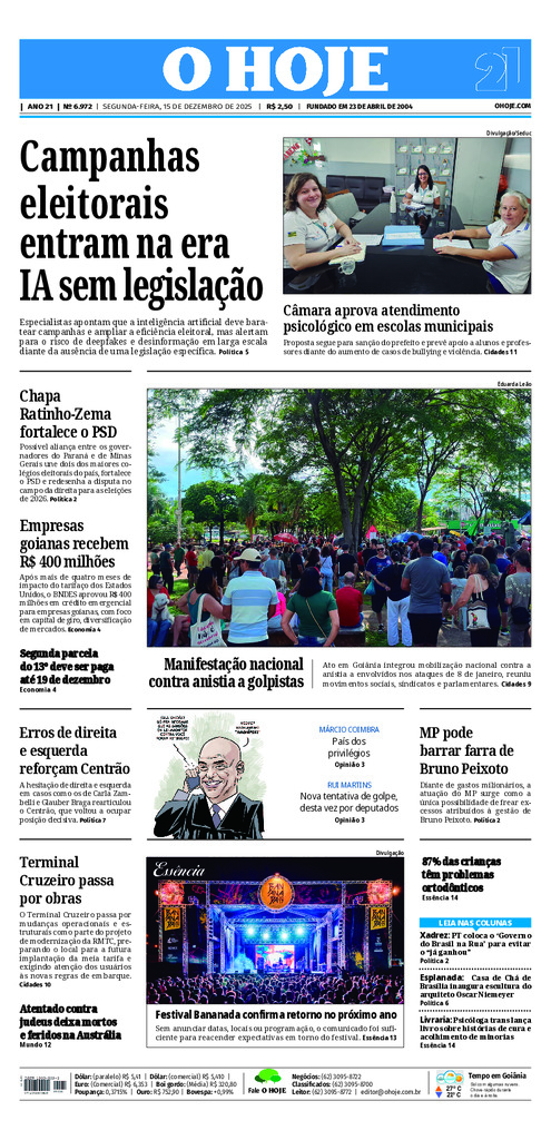 EDICAO 6972 15 12 2025 JORNAL O HOJE 1 large