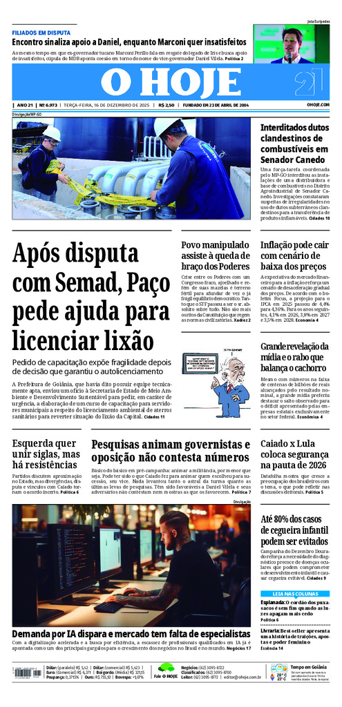 EDICAO 6973 16 12 2025 JORNAL O HOJE large