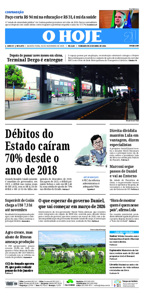 EDICAO 6975 18 12 2025 JORNAL O HOJE large