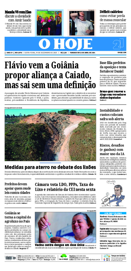 EDICAO 6976 19 12 2025 JORNAL O HOJE large