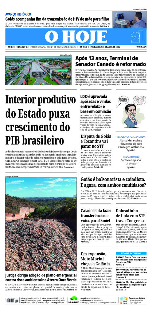 EDICAO 6977 78 20 21 12 2025 JORNAL O HOJE large