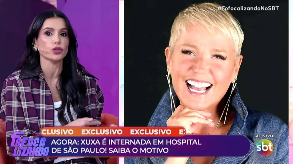Xuxa é internada em São Paulo 2 Xuxa