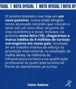 Lula afasta Celso Sabino e entrega Turismo novamente ao União Brasil 3 União Brasil
