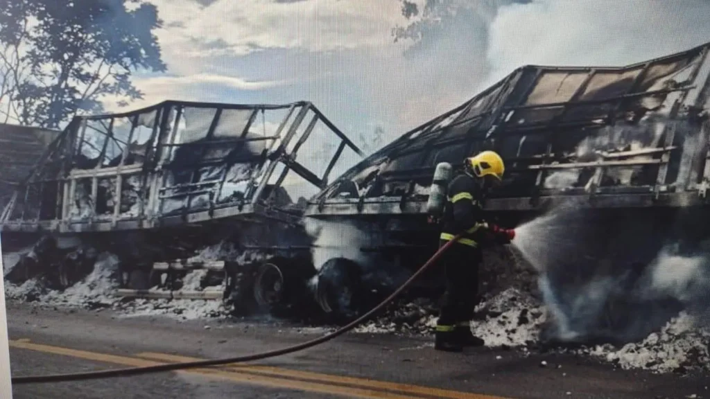 Grávida e marido morrem em colisão frontal com carreta na BR-020, em Formosa 2 Grávida