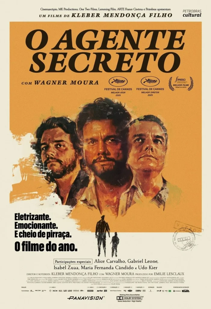 Filme brasileiro "O Agente Secreto" é indicado a 4 categorias do Oscar 2 O Agente Secreto