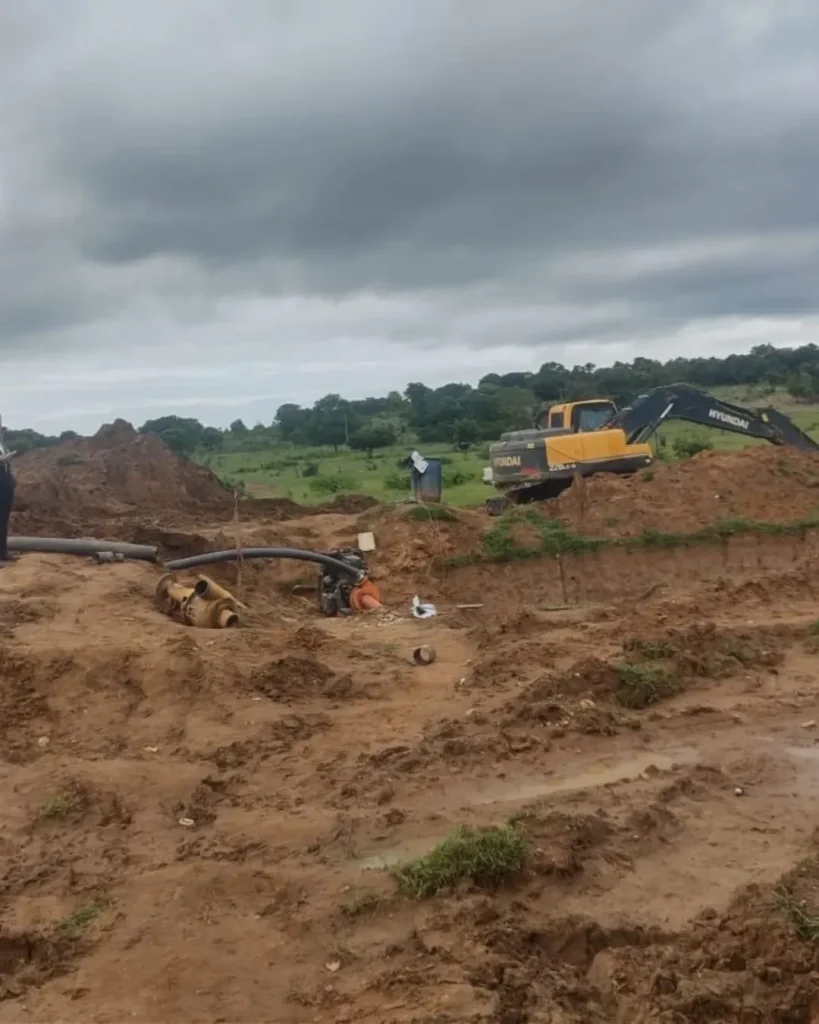 A Policia Civil de Goias por intermedio da Delegacia de Policia de Faina 4a DRP prendeu em