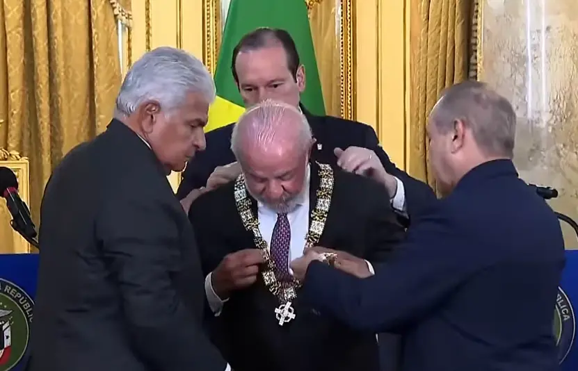 Panamá homenageia Lula com a mais alta honraria do país 2 panama