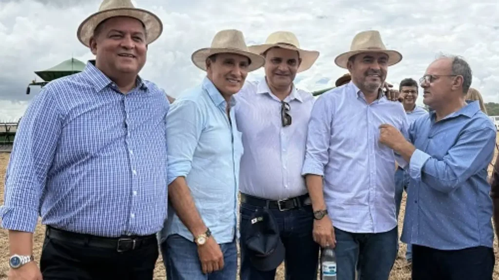 Vice-presidente do Senado participa da abertura nacional da colheita da soja no Tocantins