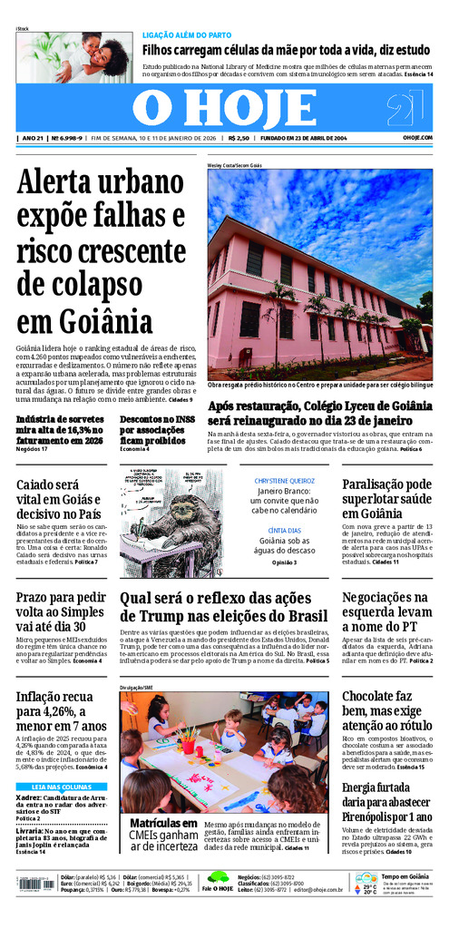 EDICAO 6998 9 10 11 01 2026 JORNAL O HOJE large