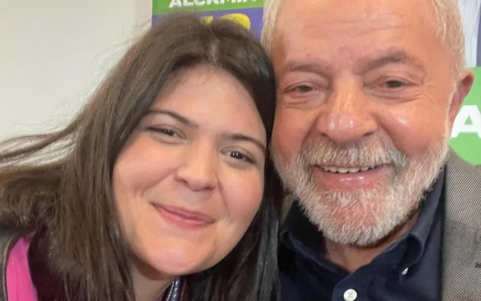 aava santiago e luiz inacio lula da silva goias