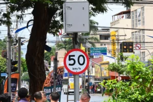 10 abre Ajuste de limite de velocidade para 50 km em vias do Centro de Goiania Foto Alex Malheiros Secom Goiania