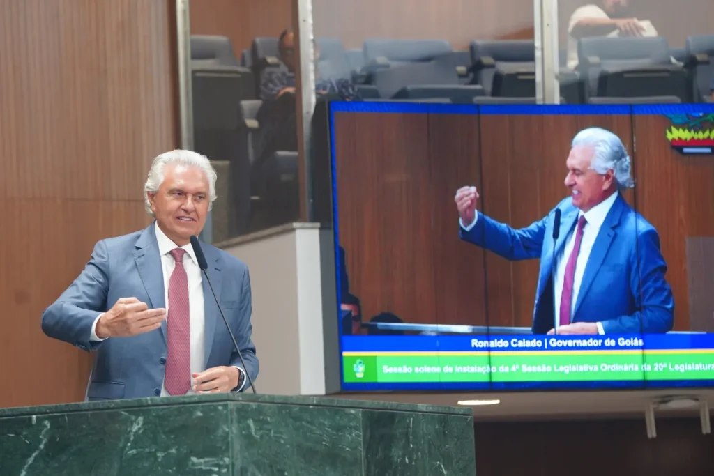 7 abre Ronaldo Caiado na abertura do ano legislativo Alego 2026 Will Rosa Alego 3
