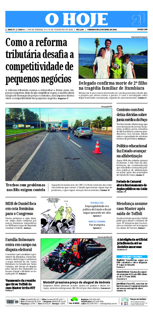 EDICAO 7033 34 14 15 02 2026 JORNAL O HOJE 1 large