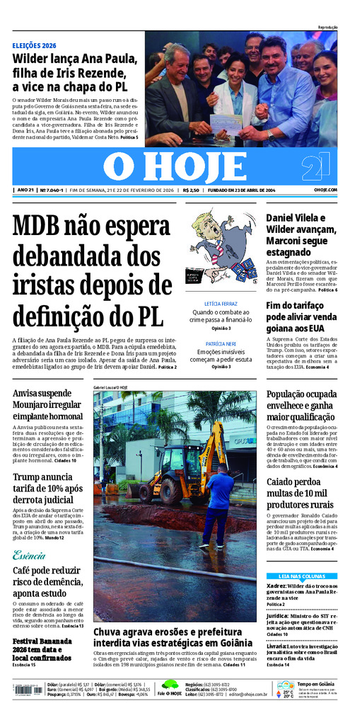 EDICAO 7040 41 21 22 02 2026 JORNAL O HOJE 1 large