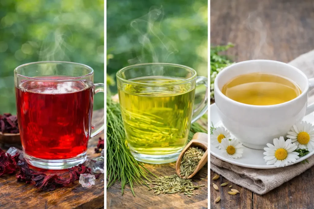 Chás naturais ajudam a reduzir o inchaço e a fadiga do Carnaval 4 CARNAVAL