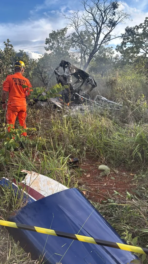 Aeronave cai após decolagem em Formosa 2 Aeronave