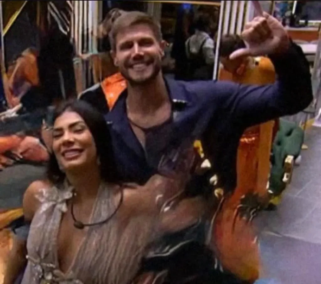 Jonas e Marciele se beijam na pista de dança durante festa no BBB 26 3 Jonas