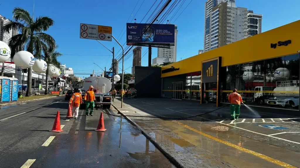 Pré-carnaval com mais de 40 blocos mobiliza operação de limpeza em Goiânia 2 Pré-carnaval com mais de 40 blocos mobiliza operação de limpeza em Goiânia