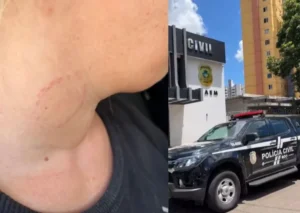 Violência doméstica, agressão em Goiânia.