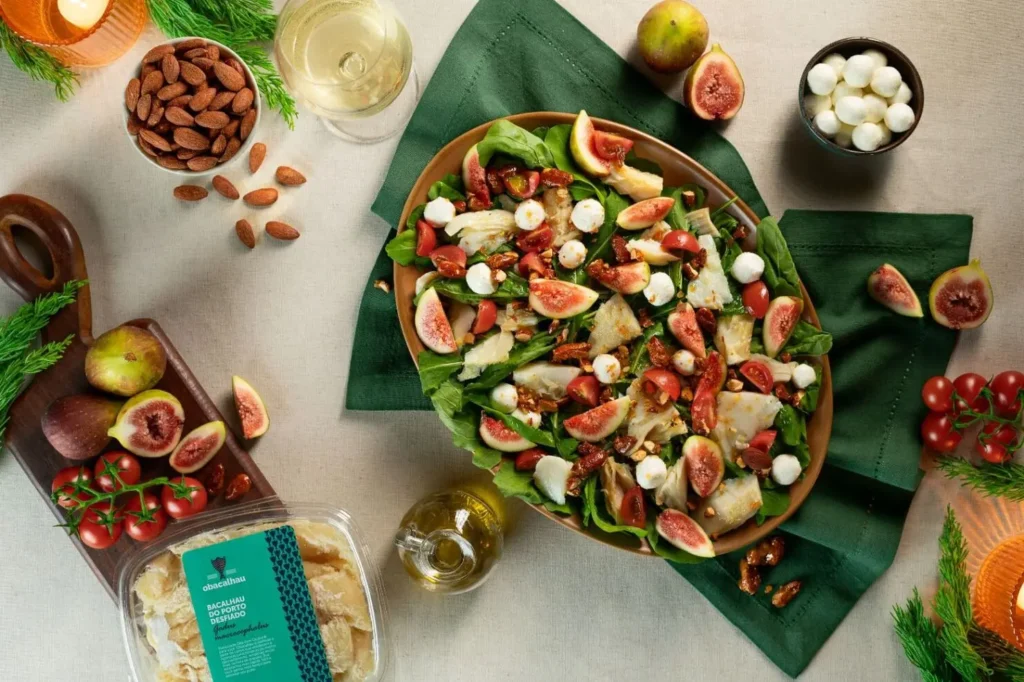 13 MATERIA FT 1 Salada de bacalhau com figo Foto divulgacao