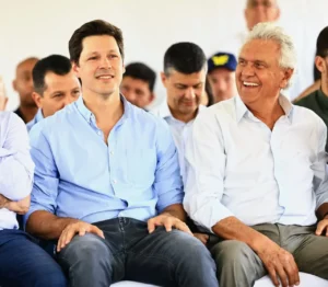 Caiado e Daniel lado a lado