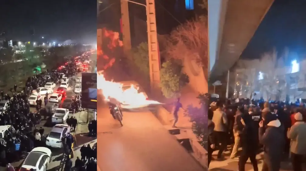 Protestos antigoverno no Irã em janeiro de 2025