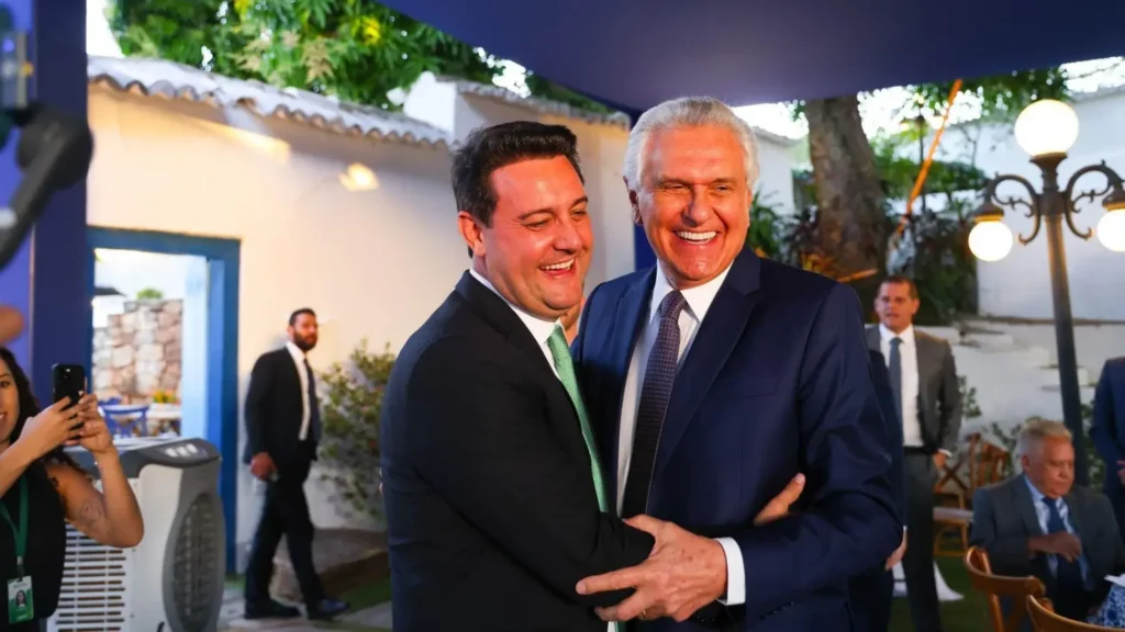 Ratinho Jr. elogia PSD por escolher Caiado para disputar presidência