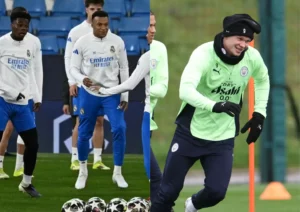 Manchester City x Real Madrid na Champions League: escalações, horário e onde assistir