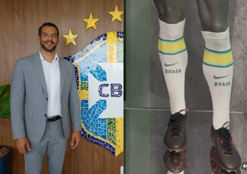 Presidente da CBF afirma que não vai ter "Brasa" no uniforme da Seleção