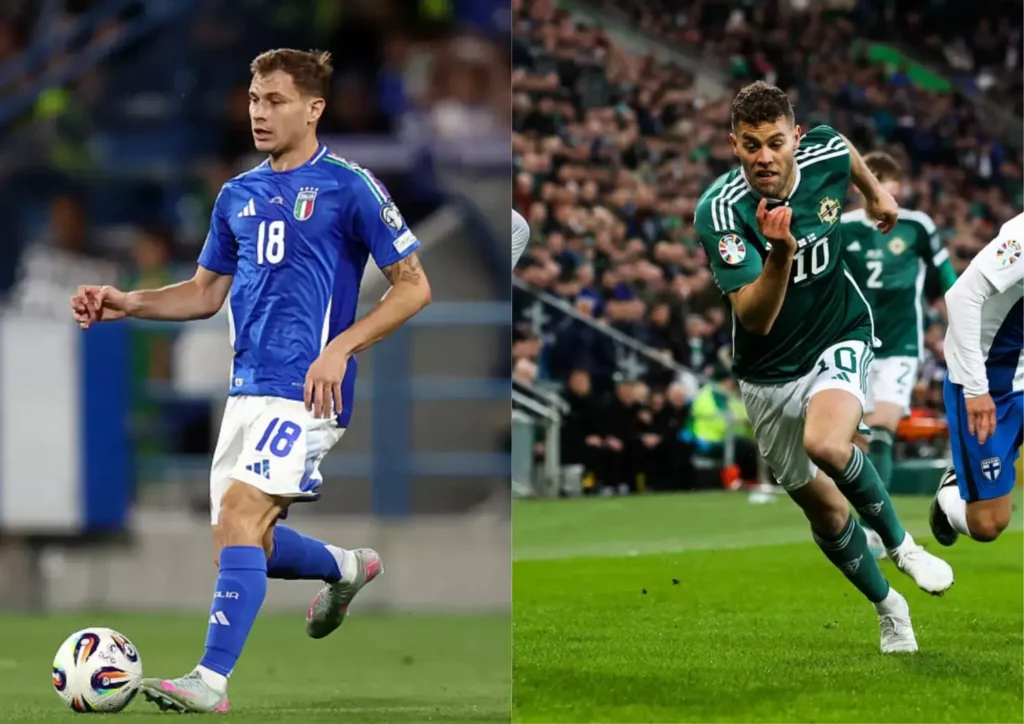 Itália x Irlando do Norte: escalações, horário e onde assistir