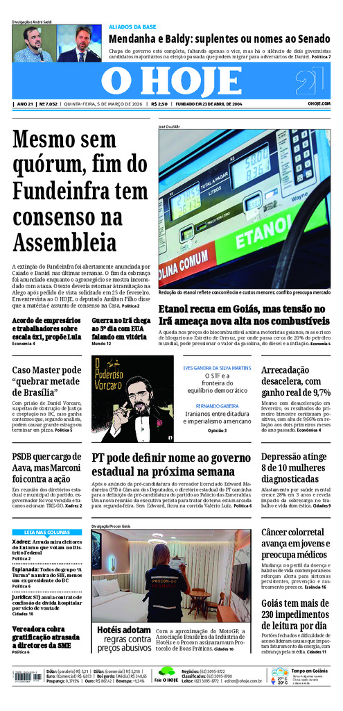 EDICAO 7052 05 03 2026 JORNAL O HOJE large