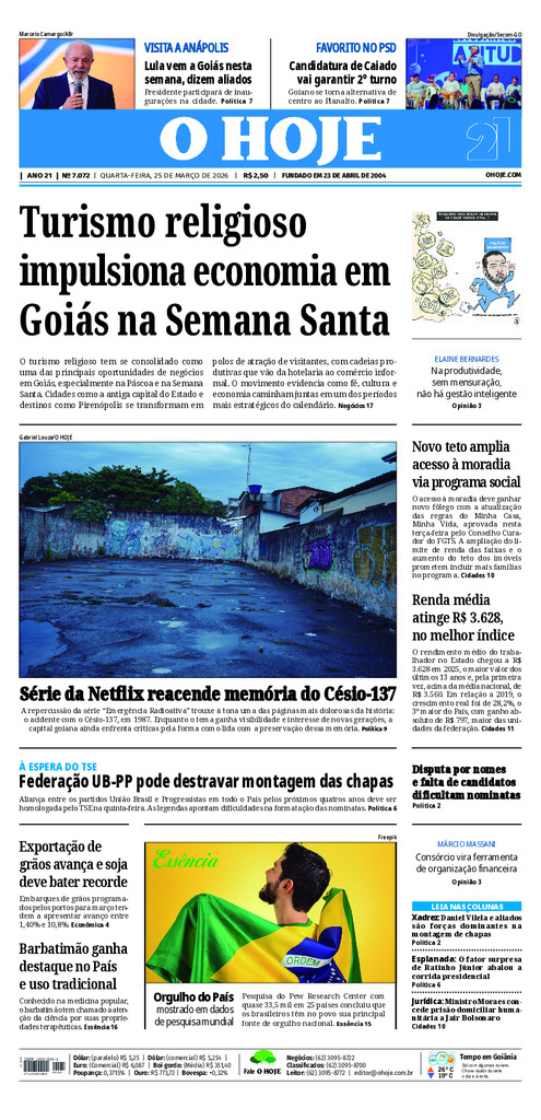 EDICAO 7072 25 03 2026 JORNAL O HOJE large
