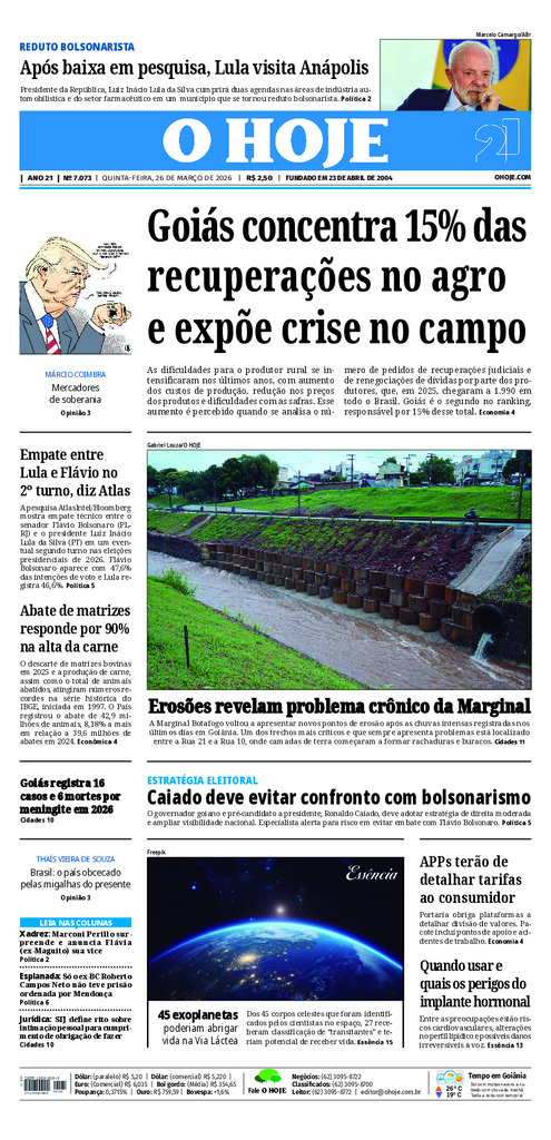EDICAO 7073 26 03 2026 JORNAL O HOJE large