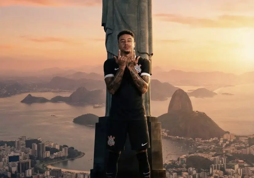Lingard chega ao Brasil para assinar com o Corinthians