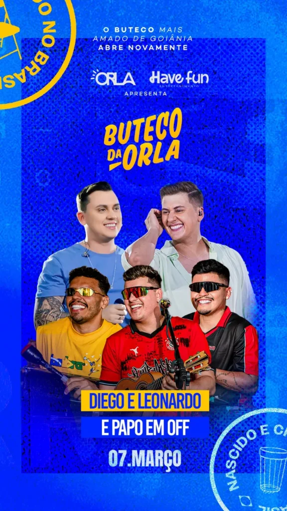 Tradicional Buteco da Orla retorna a Goiânia com grande show sertanejo 2 Buteco