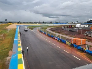 Após chuva forte, autódromo de Goiânia tem drenagem testada às vésperas do MotoGP