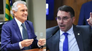 Ronaldo Caiado E Flavio Bolsonaro