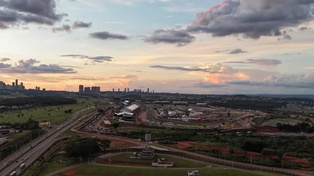 Goiânia ( Goiânia vista do alto)