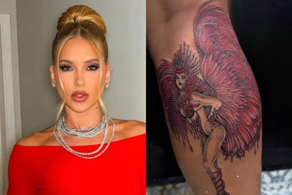 Fã tatua Virginia Fonseca na perna e gera repercussão; veja fotos 2 Virginia