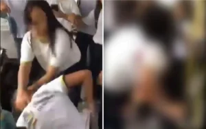 Adolescente ( momento da briga)