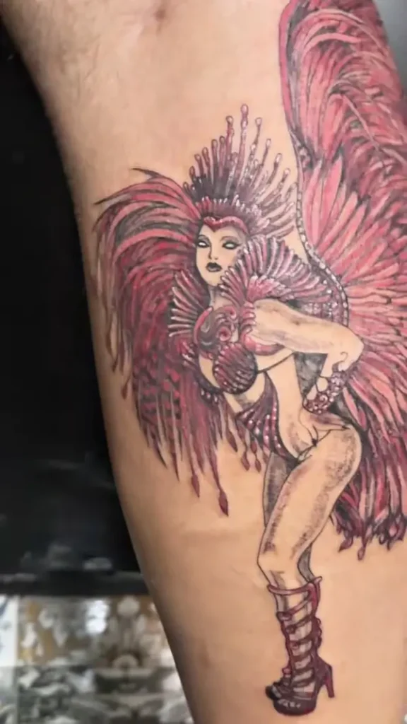 Fã tatua Virginia Fonseca na perna e gera repercussão; veja fotos 3 snaptik 7611706827327229191 v3 0