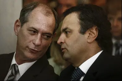 Aécio Neves convida Ciro Gomes para disputar Presidência pelo PSDB 4 032974481 FMMP00