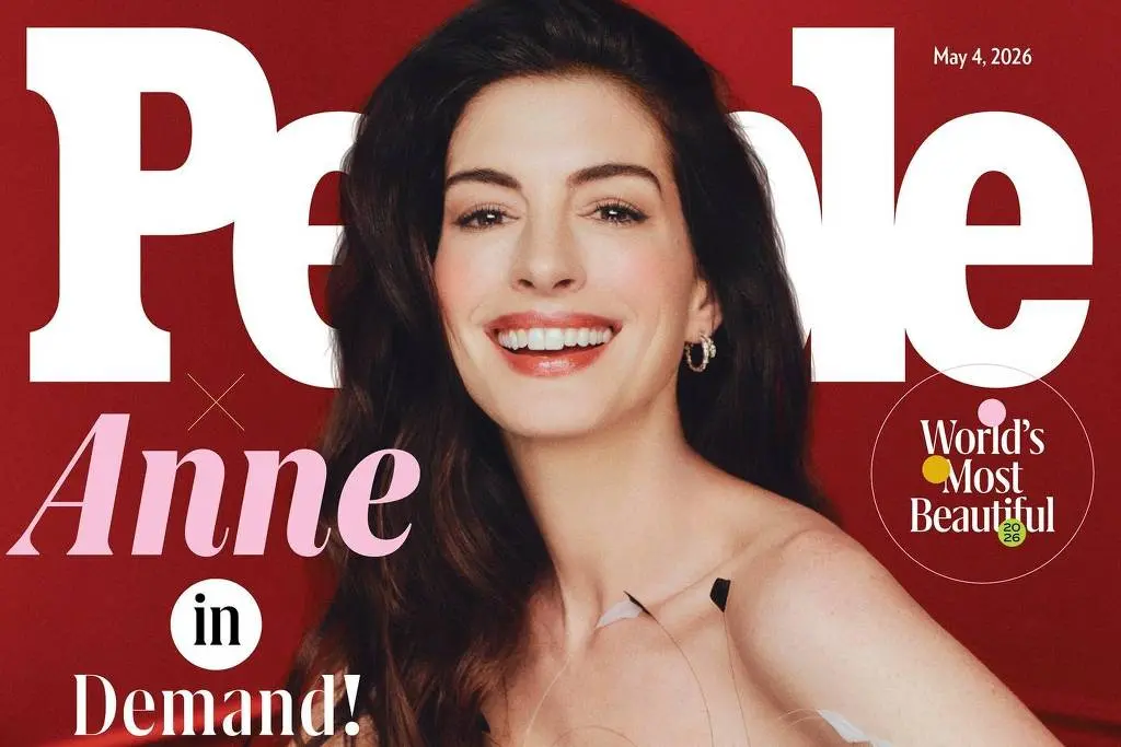 Anne Hathaway é eleita a mais bonita do ano pela revista People