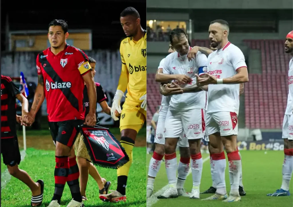 Atlético-GO x Náutico: escalações, horário e onde assistir