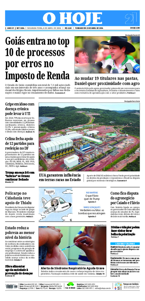 EDICAO 7084 06 04 2026 JORNAL O HOJE 1 large